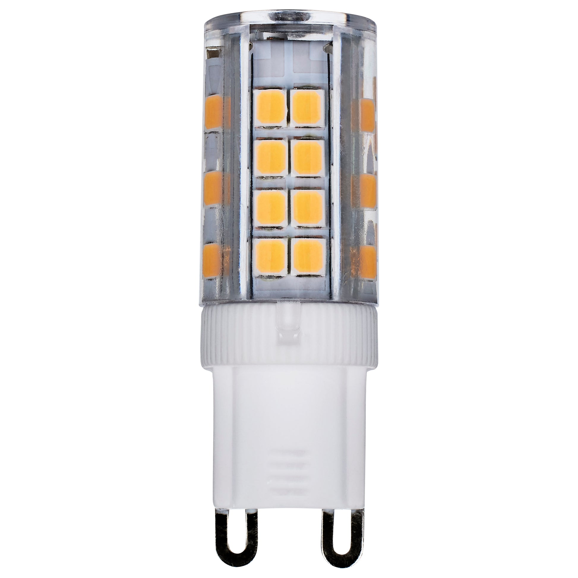 image of 3.5 Watt - JCD LED - Clear - 3000K - G9 Base - 120 Volt