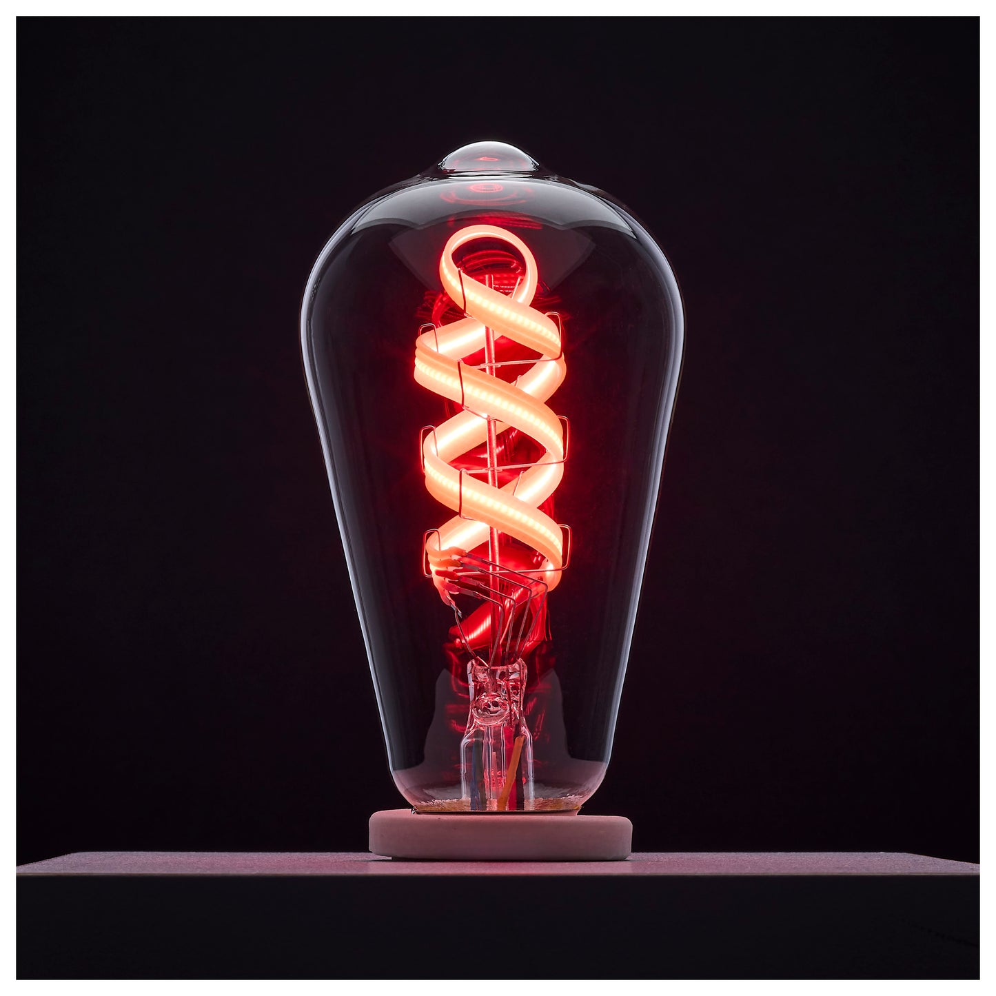 image of 6 Watt - ST19 LED - 2700K-5000K RGB/Tunable White - Starfish IOT - Clear - Medium Base - 120 Volt