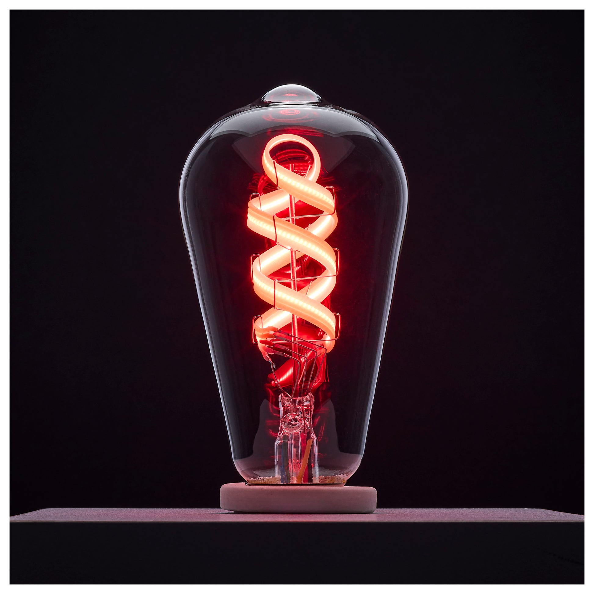 image of 6 Watt - ST19 LED - 2700K-5000K RGB/Tunable White - Starfish IOT - Clear - Medium Base - 120 Volt