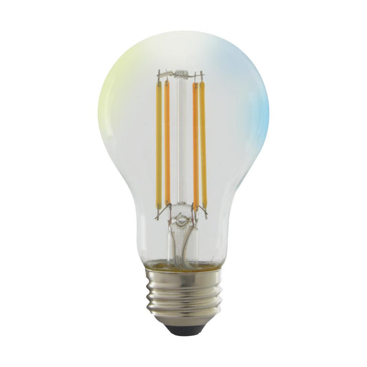 image of 5 Watt - A19 LED - Tunable White - Clear - Starfish IOT - 120 Volt - 450 Lumens