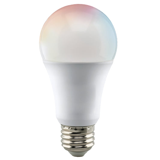 image of 9.5 Watt - A19 LED - RGB & Tunable White - Starfish IOT - 120 Volt - 800 Lumens