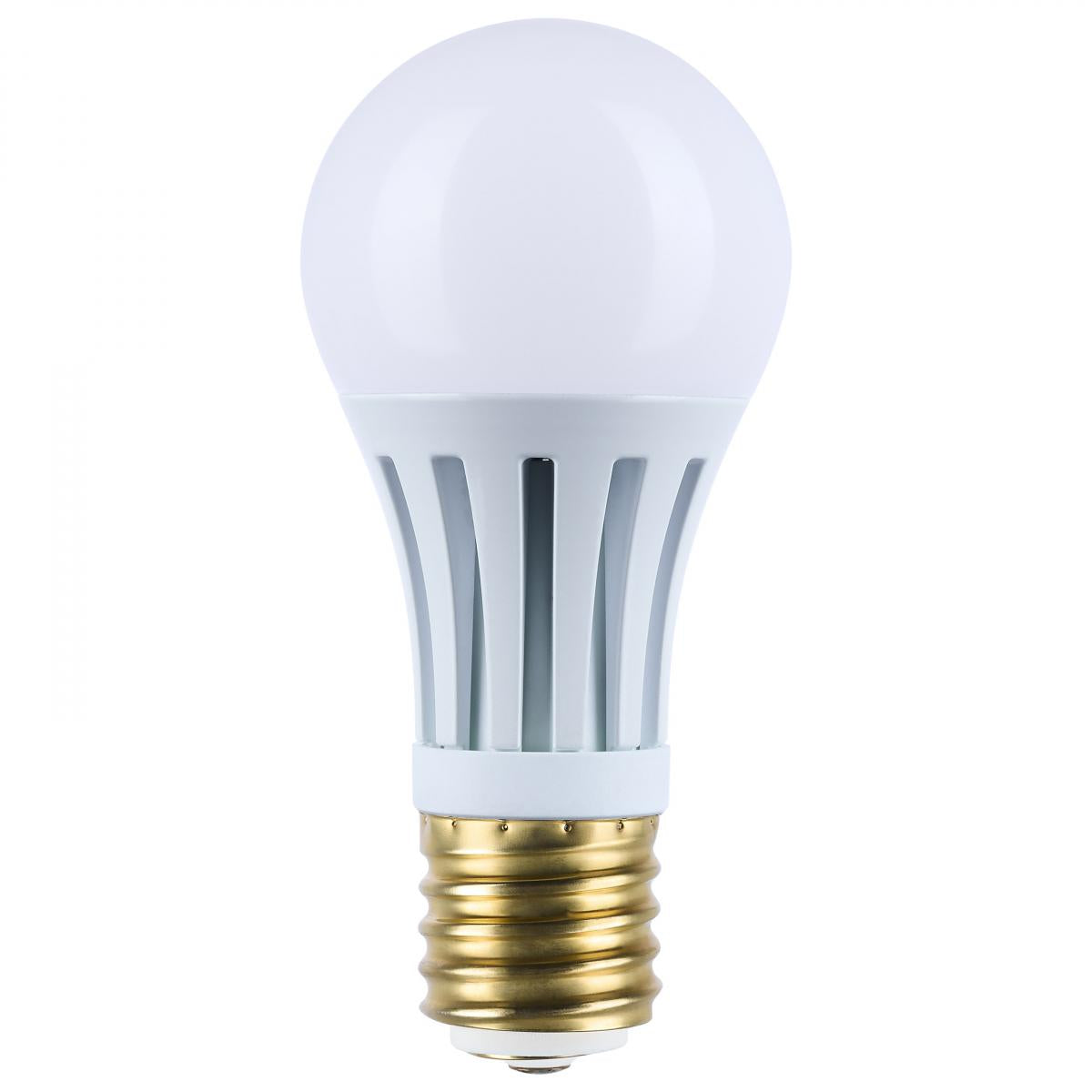 10/22/33 Wattage Selectable PS25 LED Three-Way Lamp - E39d Mogul Base - White Finish - 120 Volt