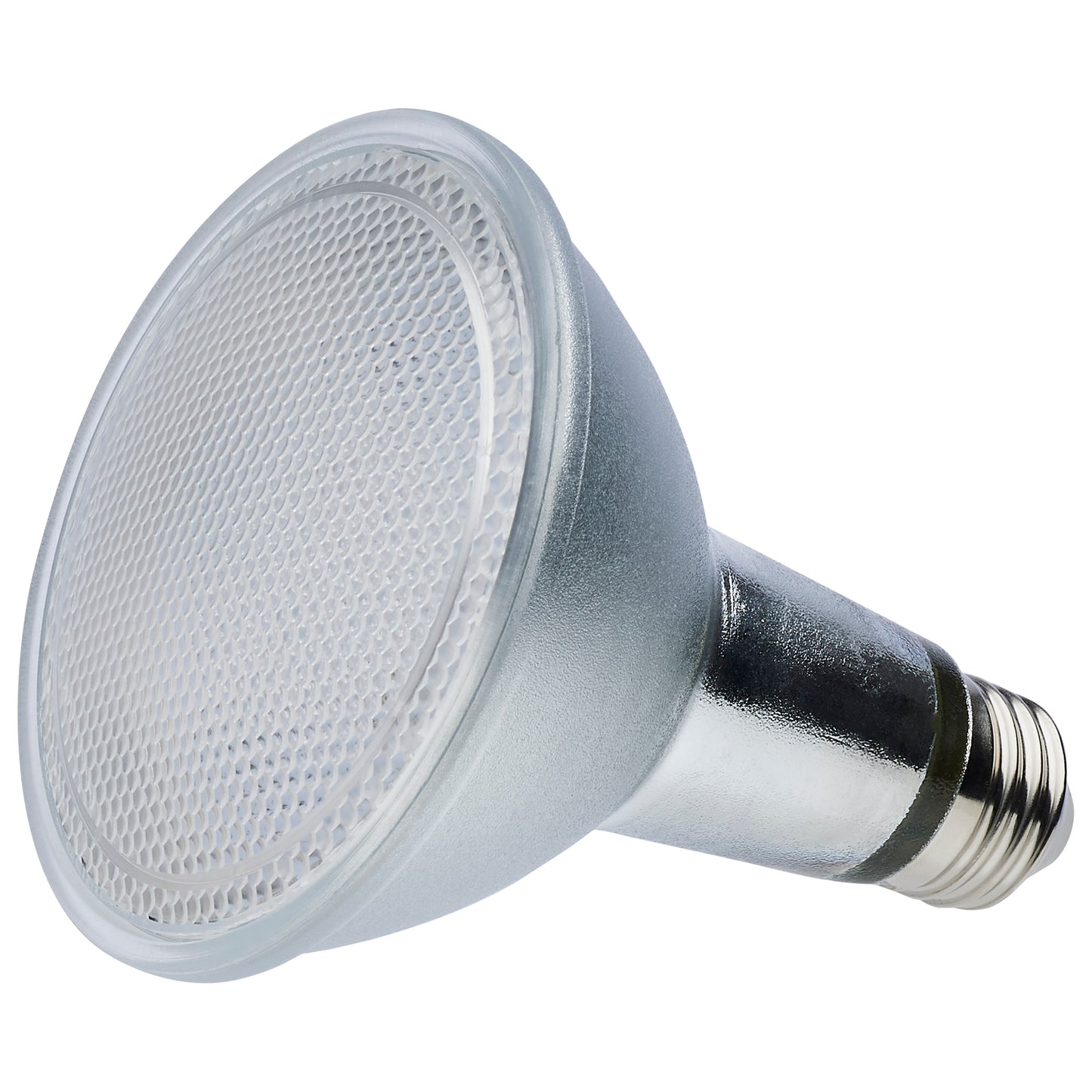 image of 12 Watt Econo LED PAR30LN - 3000K - 35 Degree Beam Angle - Medium Base - 120-277 Volt - Silver Finish