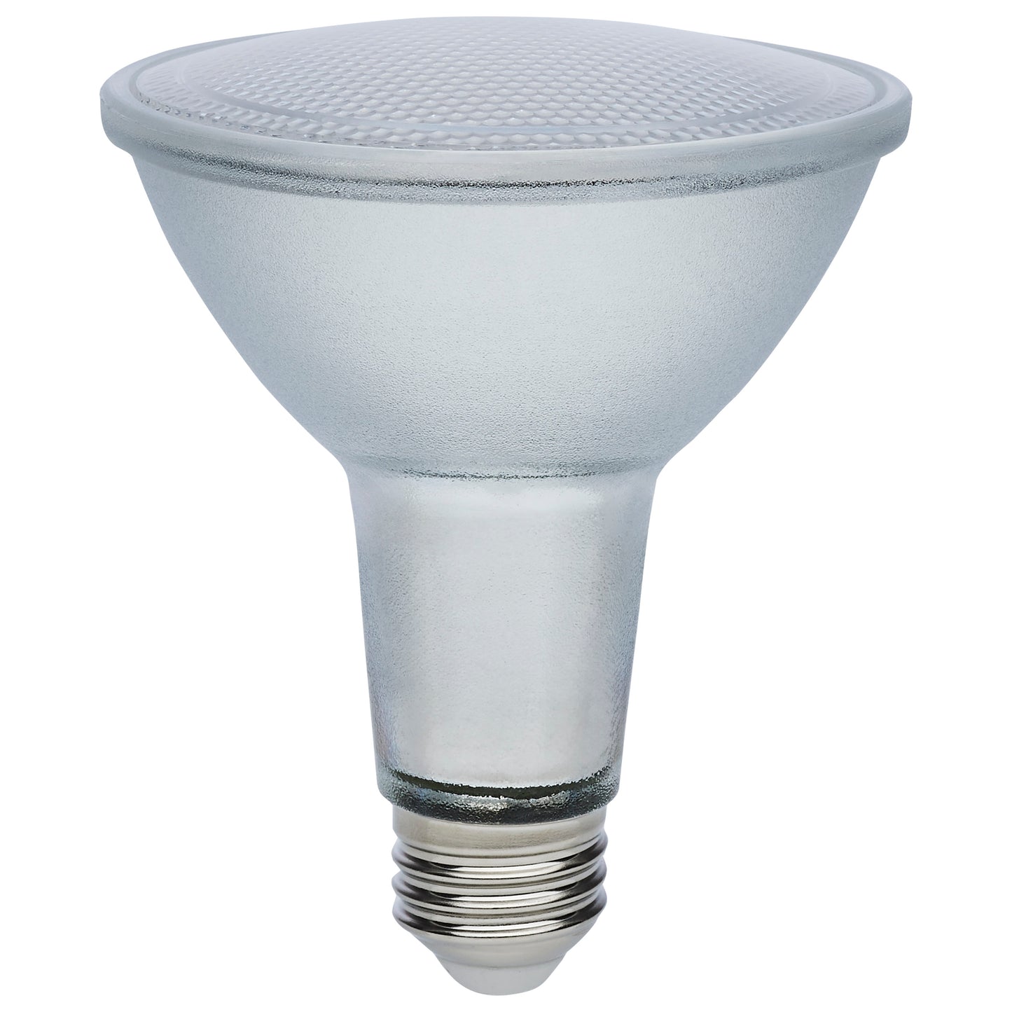 image of 12 Watt Econo LED PAR30LN - 3000K - 35 Degree Beam Angle - Medium Base - 120-277 Volt - Silver Finish