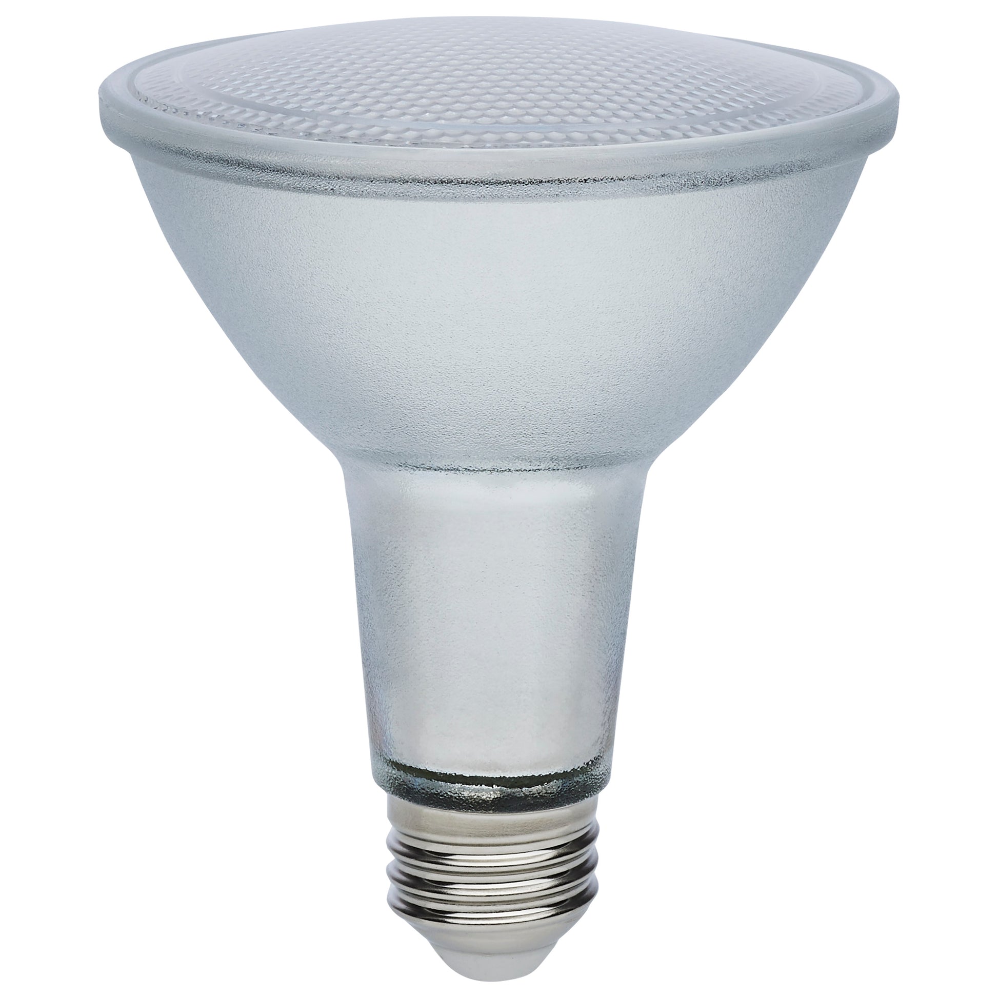 image of 12 Watt Econo LED PAR30LN - 3000K - 35 Degree Beam Angle - Medium Base - 120-277 Volt - Silver Finish