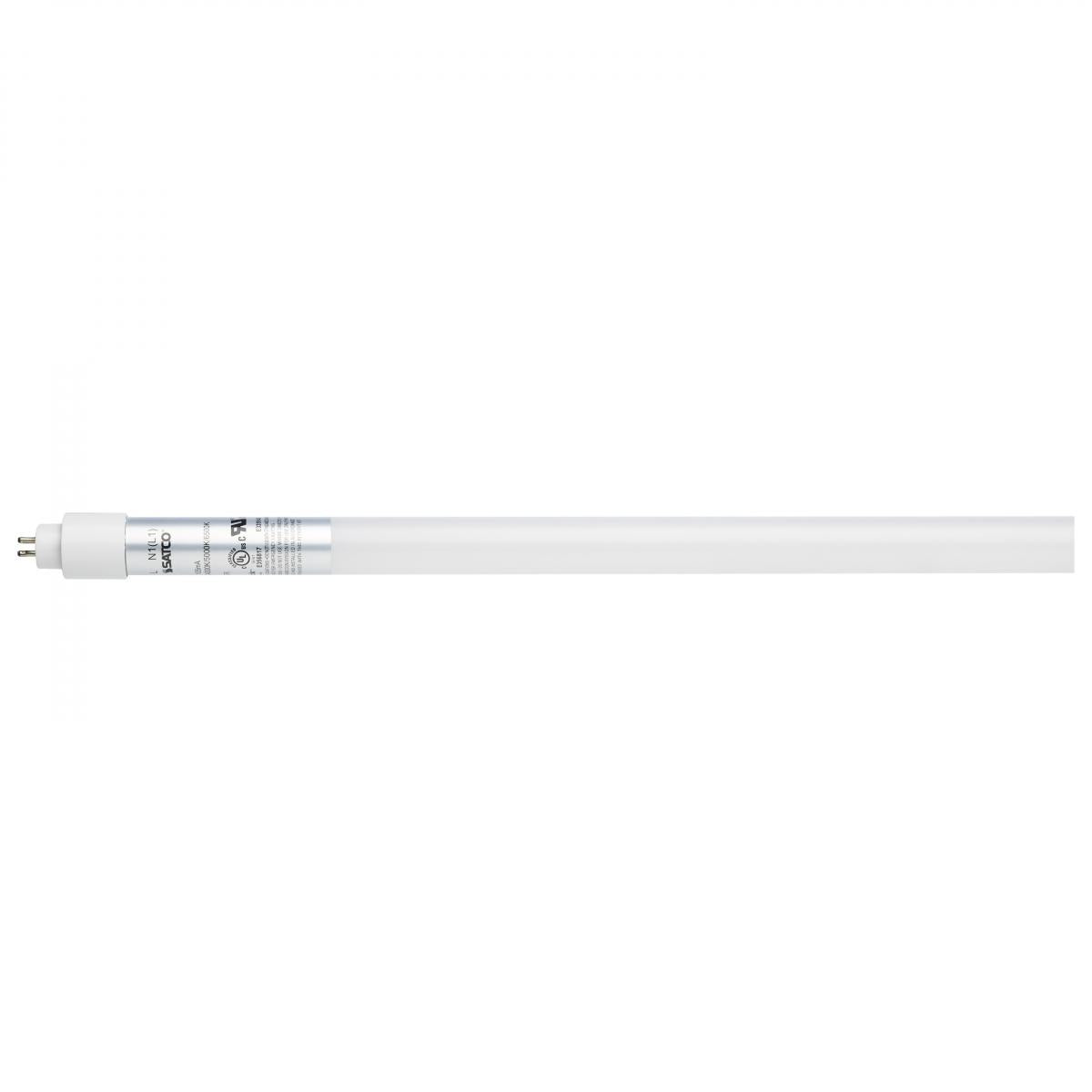 image of 9 Watt 2 Foot T5 LED - CCT Selectable - G5 Base - Type B - Ballast Bypass - Single or Double Ended Wiring - White Finish - 120-277 Volt