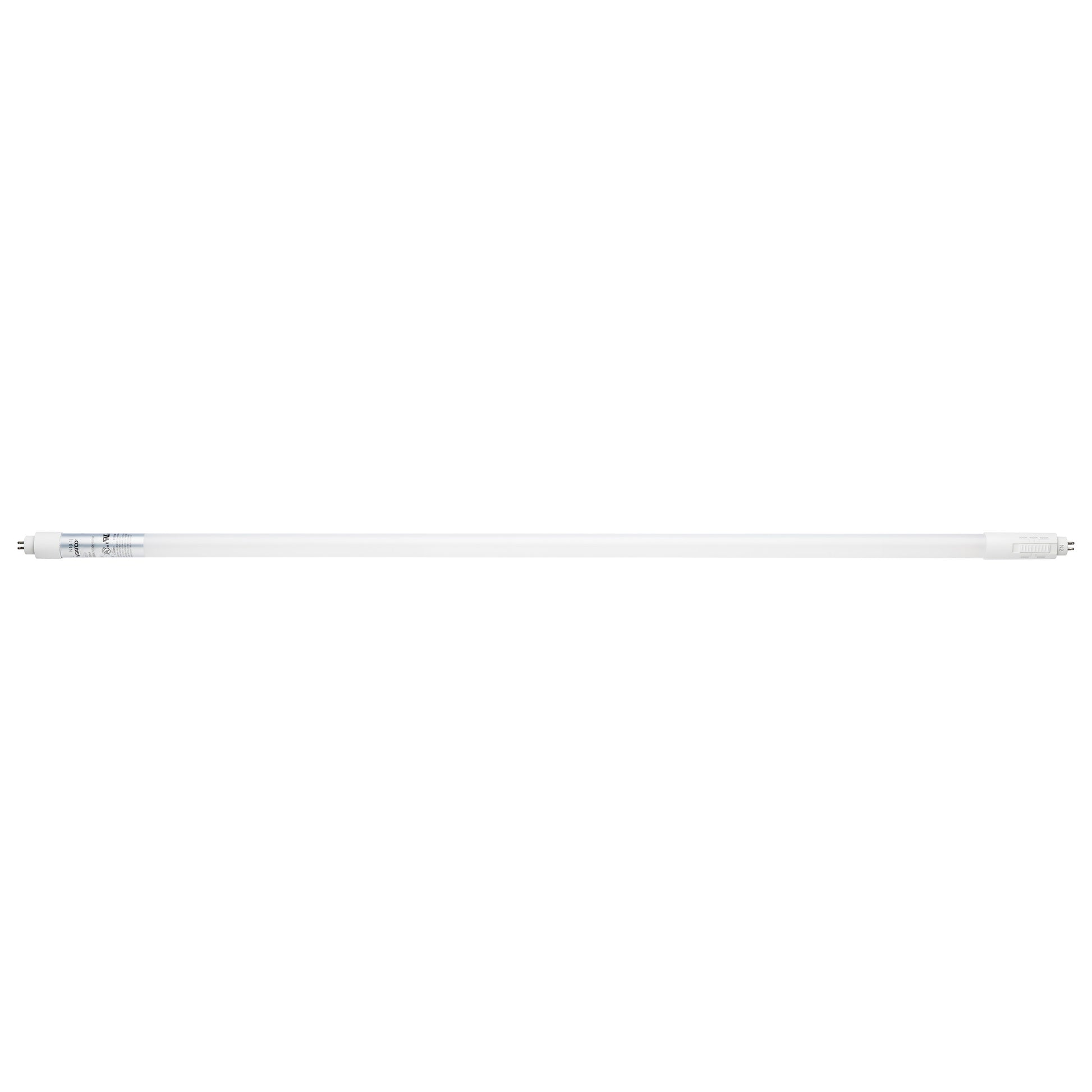 image of 13 Watt 4 Foot T5 LED - CCT Selectable - G5 Base - Type B - Ballast Bypass - Single or Double Ended Wiring - White Finish - 120-277 Volt