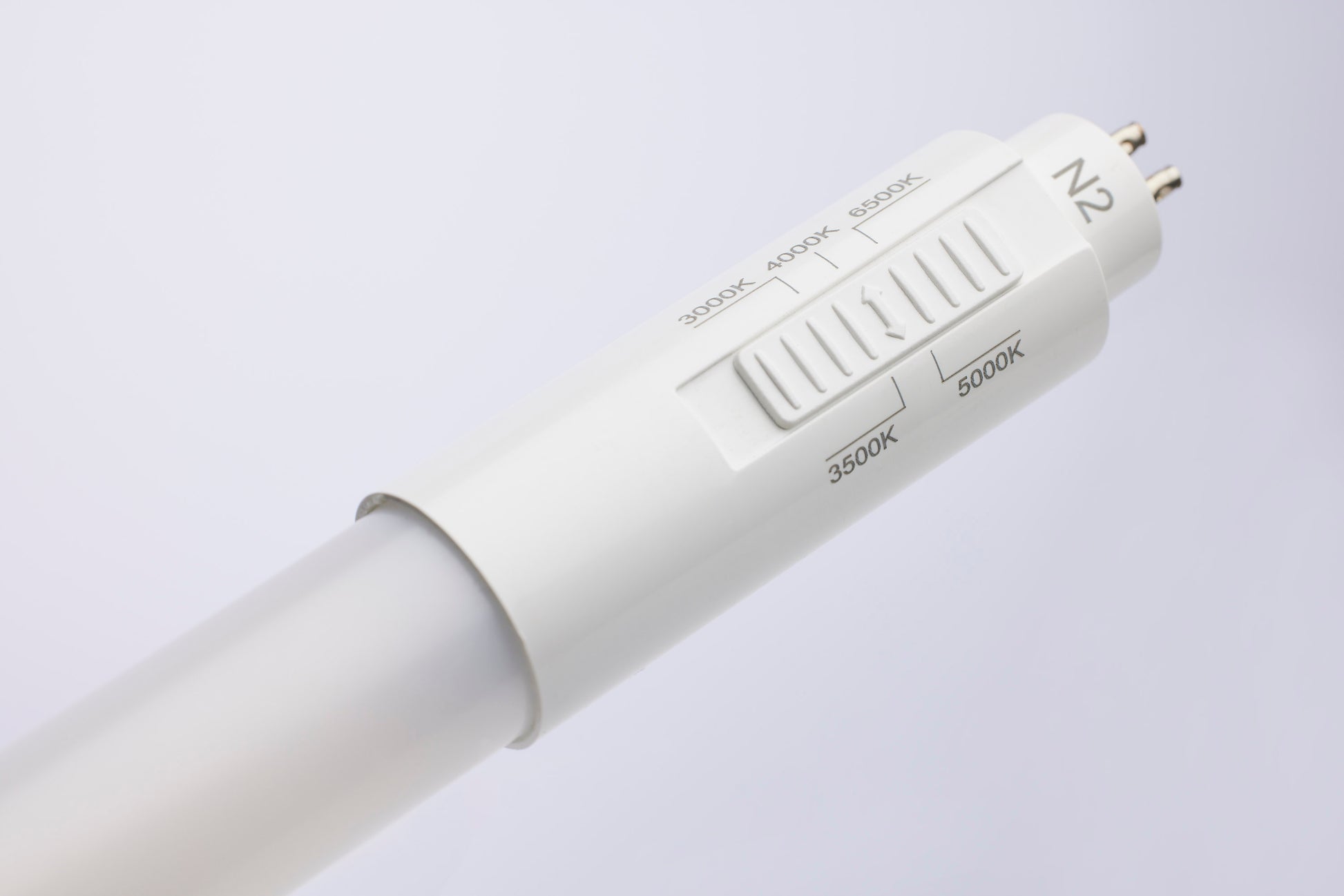 image of 25 Watt 4 Foot T5 LED - CCT Selectable - G5 Base - Type B - Ballast Bypass - Single or Double Ended Wiring - White Finish - 120-277 Volt