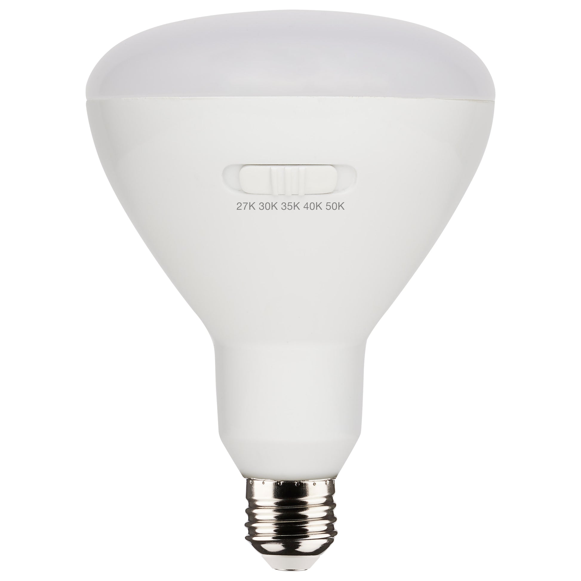 image of 13 Watt BR40 LED - Medium Base - CCT Selectable - White Finish - 90 CRI - 120 Volt