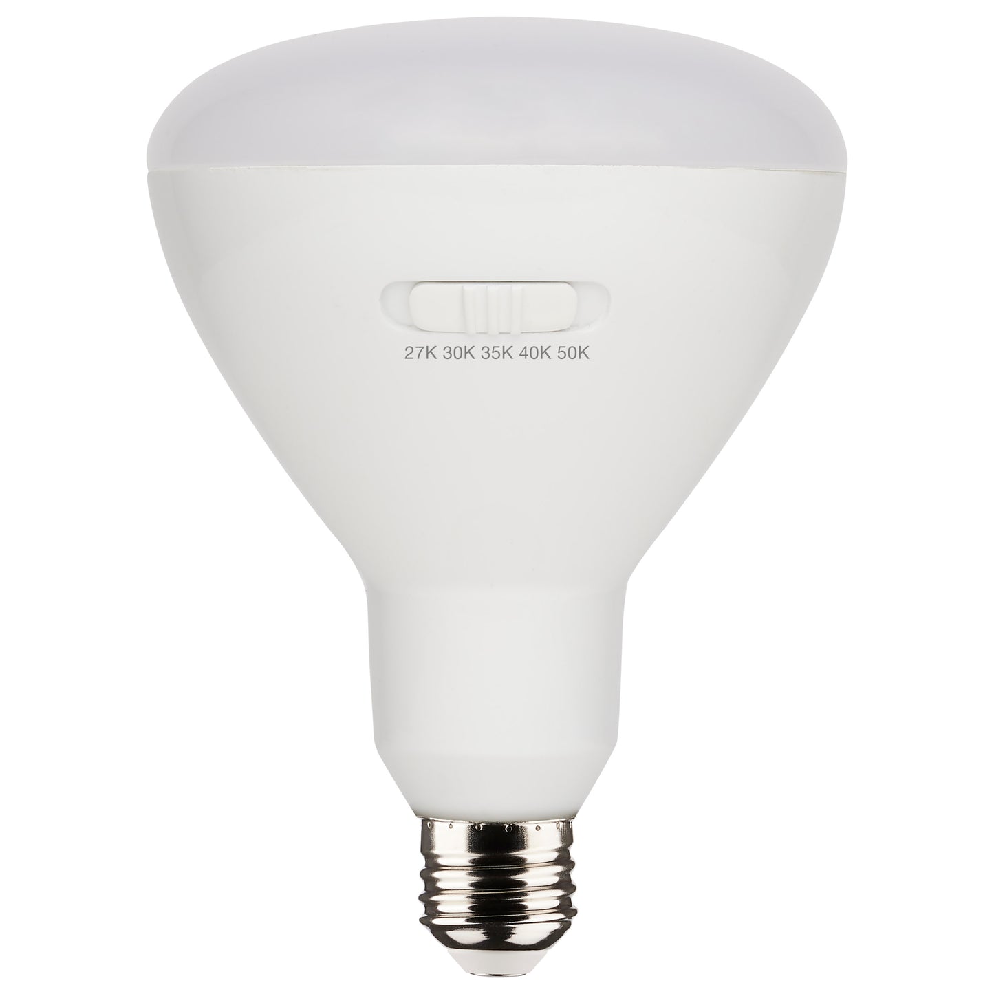 image of 13 Watt BR40 LED - Medium Base - CCT Selectable - White Finish - 90 CRI - 120 Volt - 4 Pack