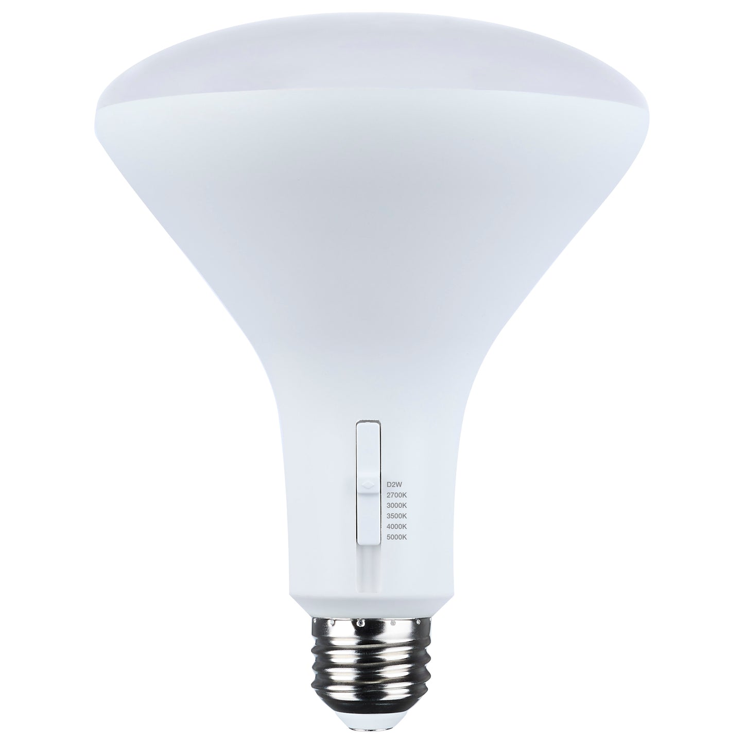 image of 11 Watt BR40 LED - 27K/30K/35K/40K/50K CCT Selectable - Dim to Warm - White Finish - 120 Volt