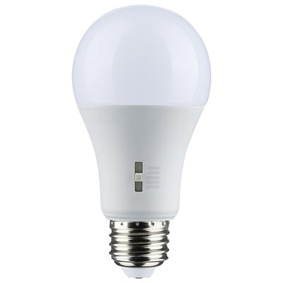 image of 12 Watt A19 LED - Medium Base - CCT Selectable - 120 Volt - White Finish from /