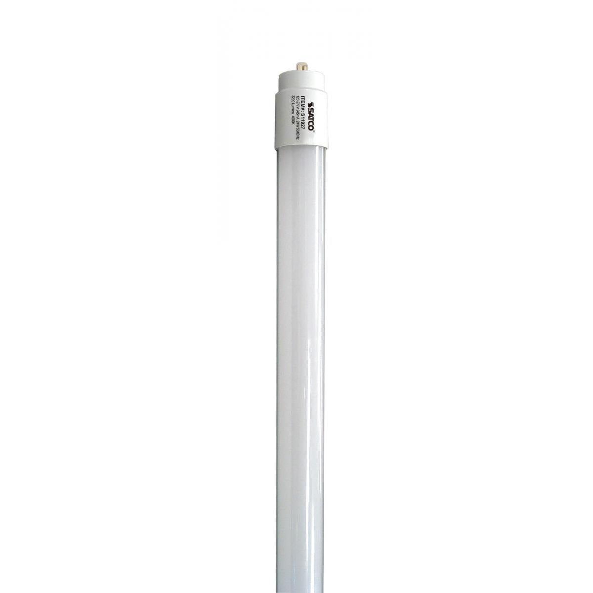 24 Watt T8 LED - Single pin base - 4000K - 50,000 Average rated hours - 3200 Lumens - Type B - 6 ft. Double Ended Bypass