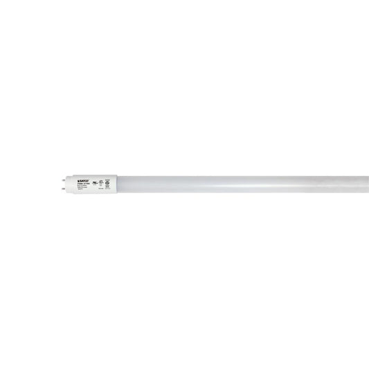 image of 7 Watt - 18 Inch - T8 Linear LED - Medium Bi-Pin G13Base - 3000K - 50000 Average Rated Hours - 700 Lumens - Type B Ballast Bypass