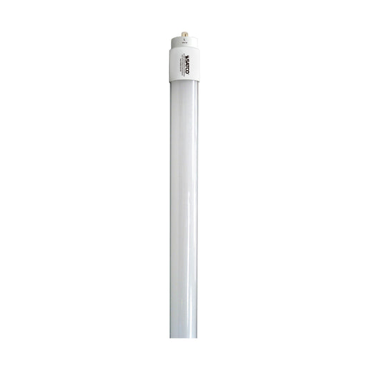 image of 24 Watt - 8 Foot - T8 LED - Single pin base - 3500K - 50000 Average rated hours - 3200 Lumens - Type B - Ballast Bypass - Double Ended Wiring - DLC 5.1
