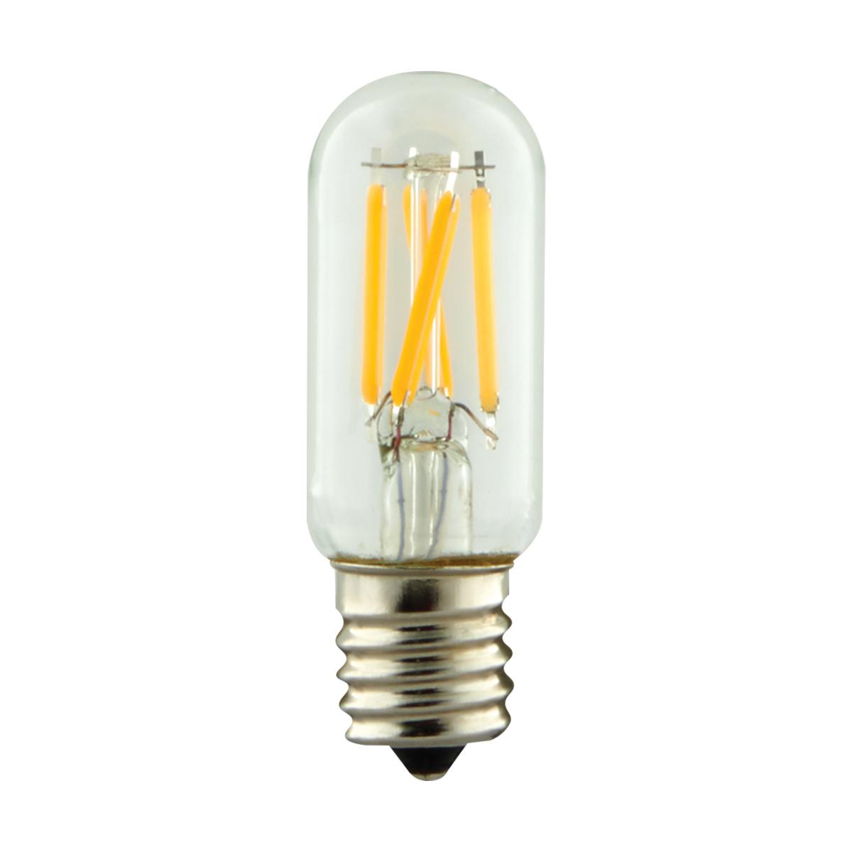 3.5 Watt - T7 LED - Clear - Intermediate base - 3000K - 350 Lumens - 120 Volt - Carded