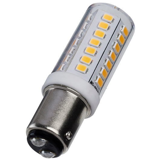 image of 5 Watt T6 LED - Clear Finish - DC Base - 3000K - 120 Volt