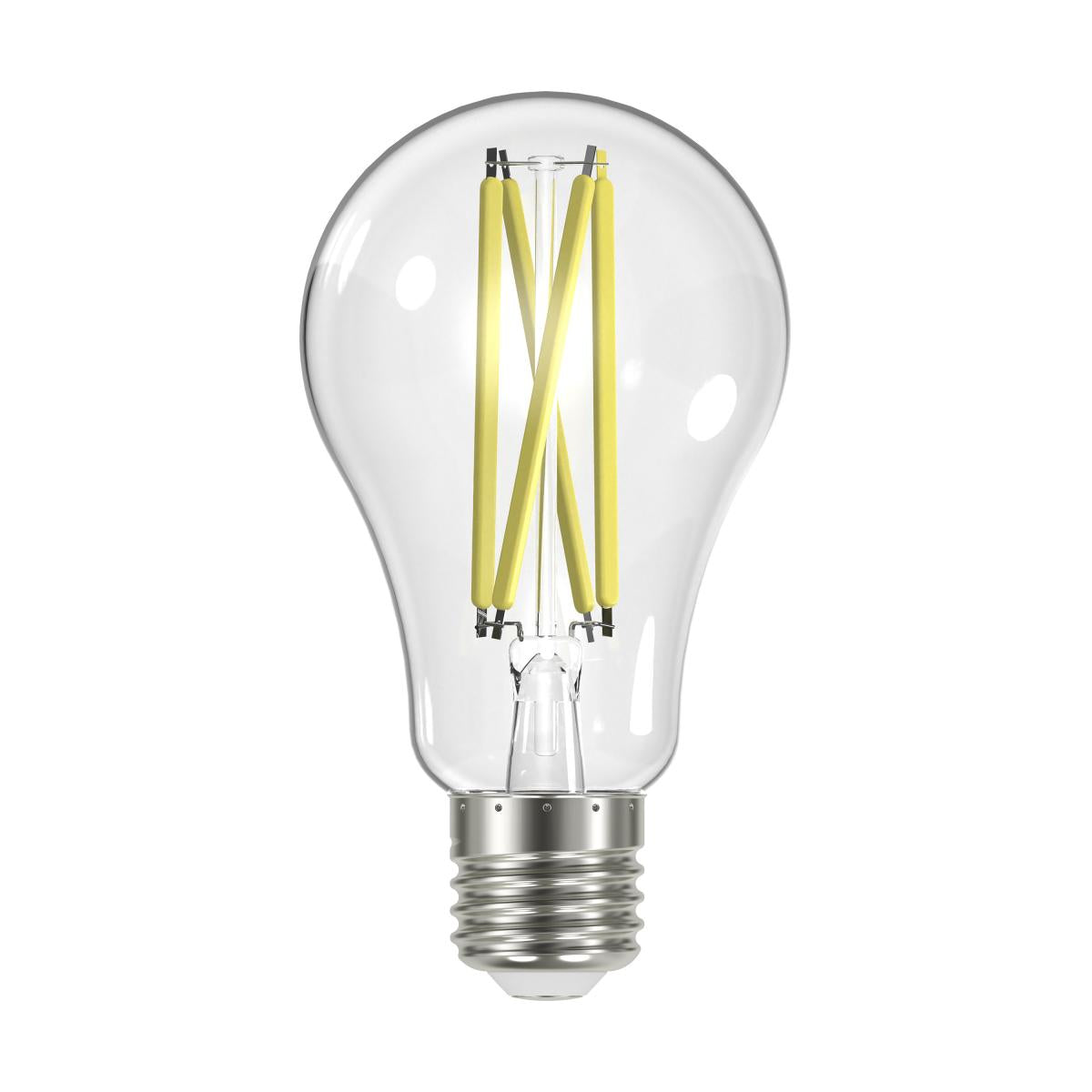 12.5 Watt A19 LED - 100 Watt Replacement - Clear - Medium base - 3000K - 120 Volt - 4-Pack