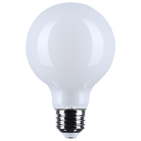 image of 6 Watt G25 LED - Medium Base - White Finish - 3500K CCT - 120 Volt