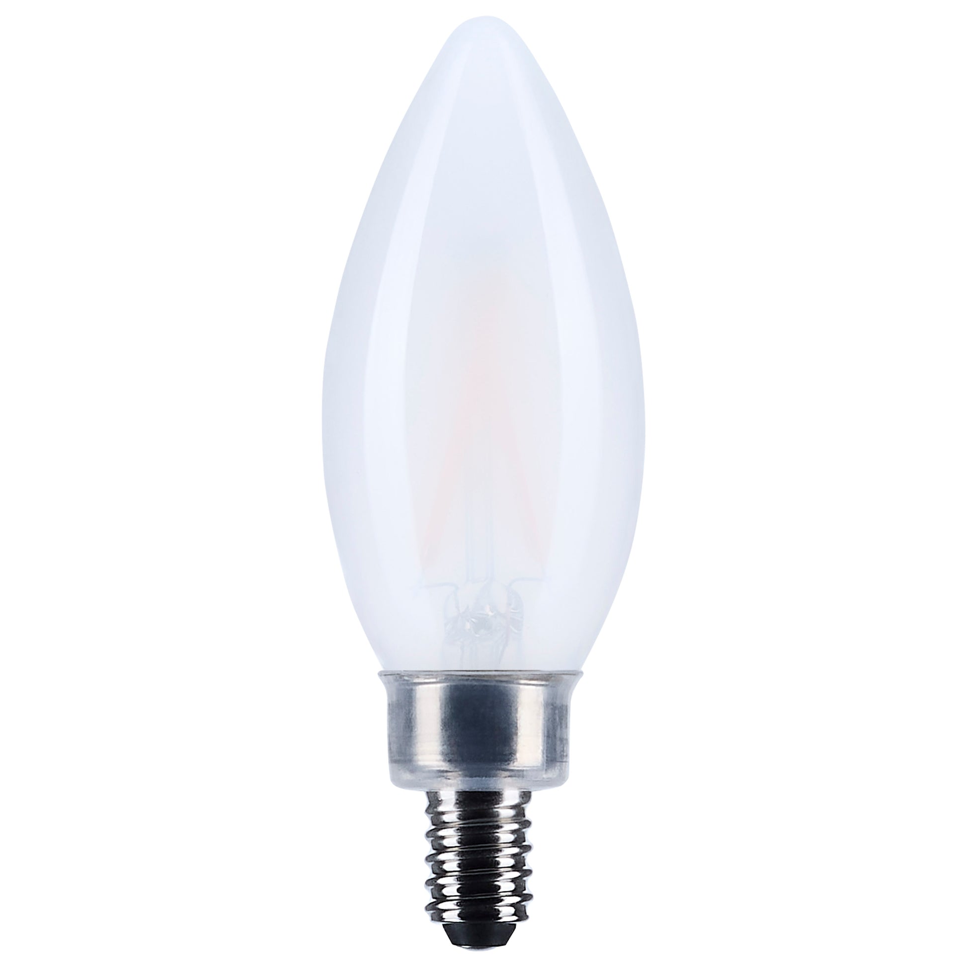 image of 3 Watt B11 LED - Candelabra Base - Frost Finish - 3000K CCT - 120 Volt