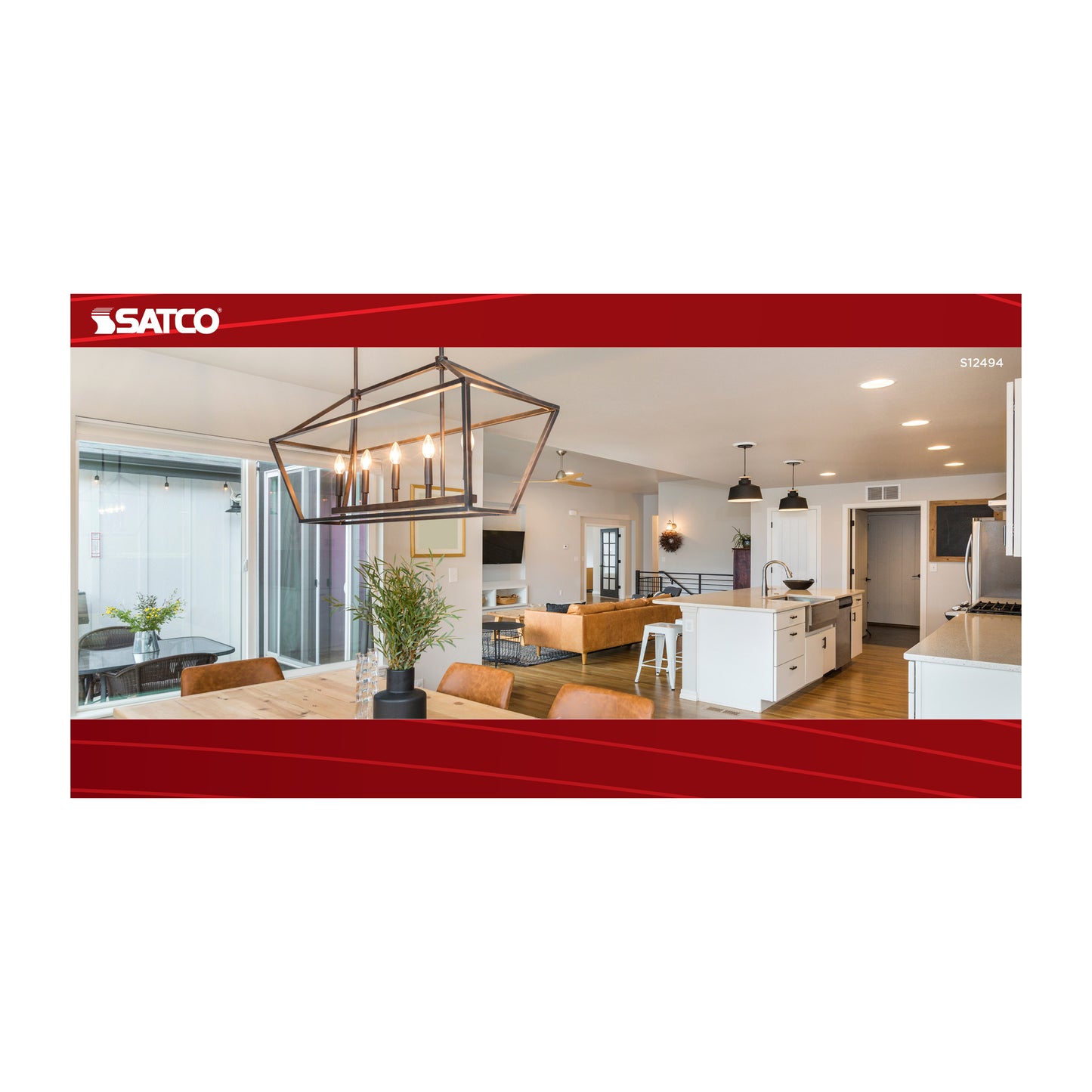 image of 5.5 Watt B11 LED - Candelabra Base - Clear - 3000K CCT - 120 Volt - 10-pk