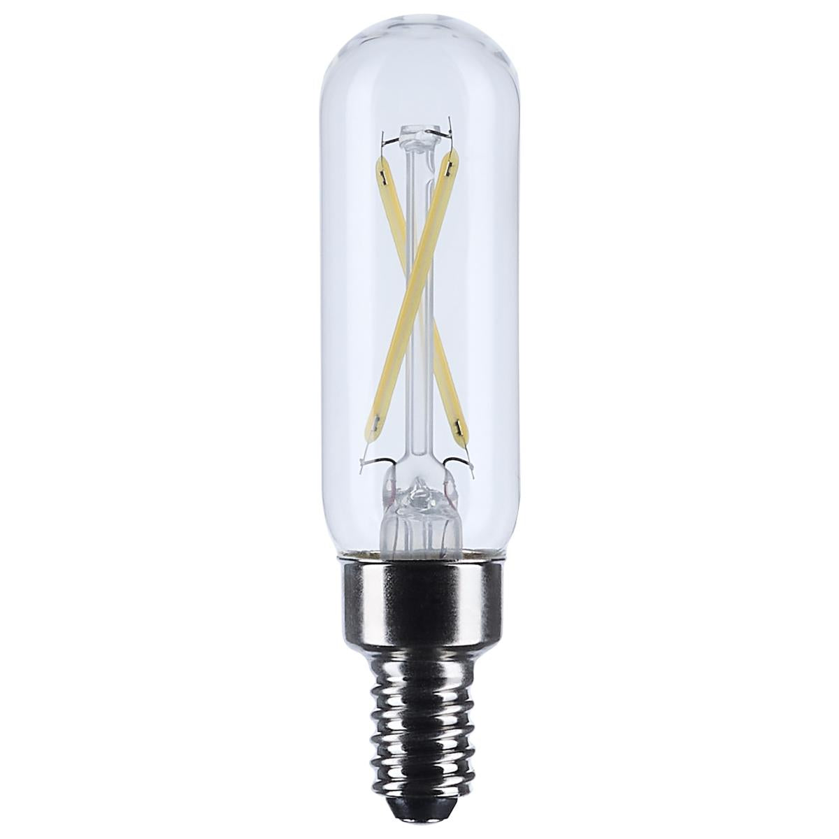 2.8 Watt T6 LED - Candelabra Base - Clear - 3000K CCT - 120 Volt