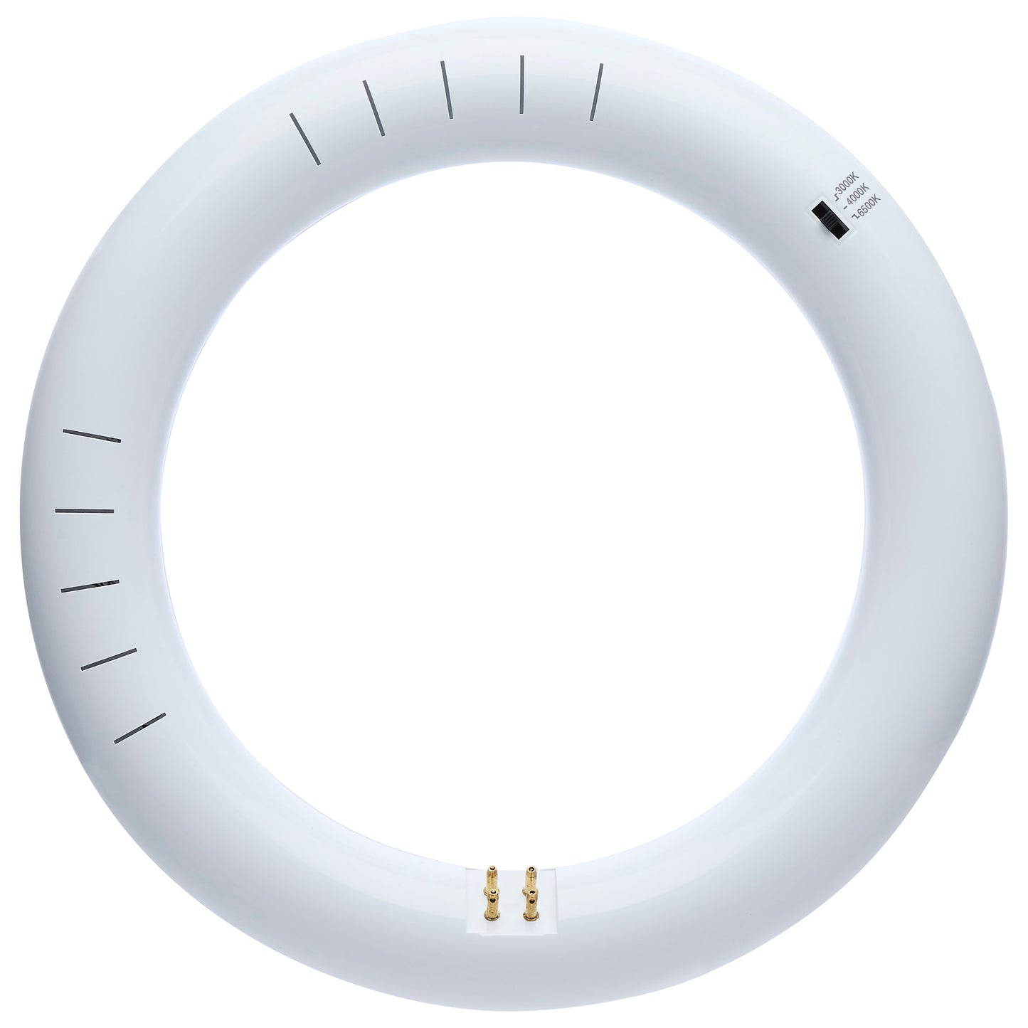 image of LED Circline - 11 Watt - T9 - 3000K/4000K/6500K CCT Selectable - G10q Base - 120-277 Volt