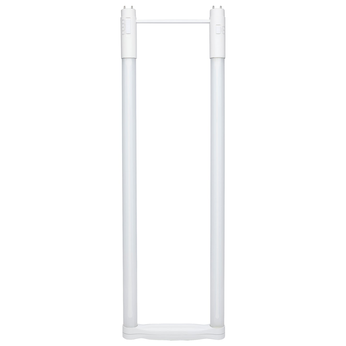 image of 11.5/13/15 Wattage Selectable T8 U-Bend LED - 30K/35K/40K/50K/65K CCT Selectable - 6-Inch - Frost Finish - 120-277 Range Voltage