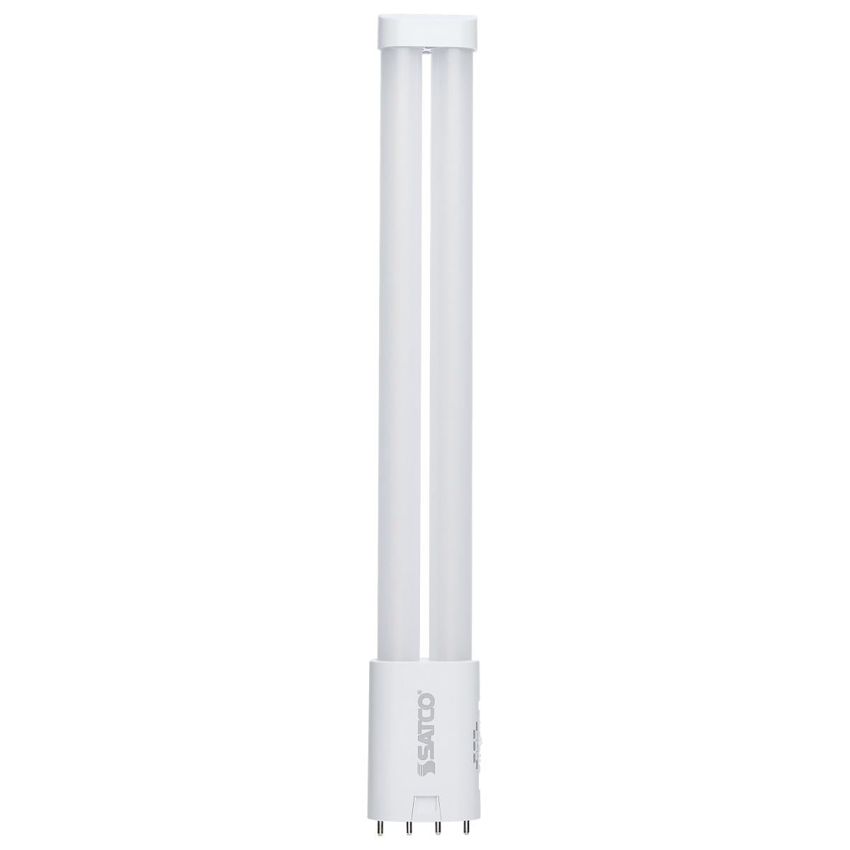 10 Watt PLL LED - 2G11 Base - 30K/35K/40K/50K/65K CCT Selectable - Ballast Bypass - 120-277 Volt