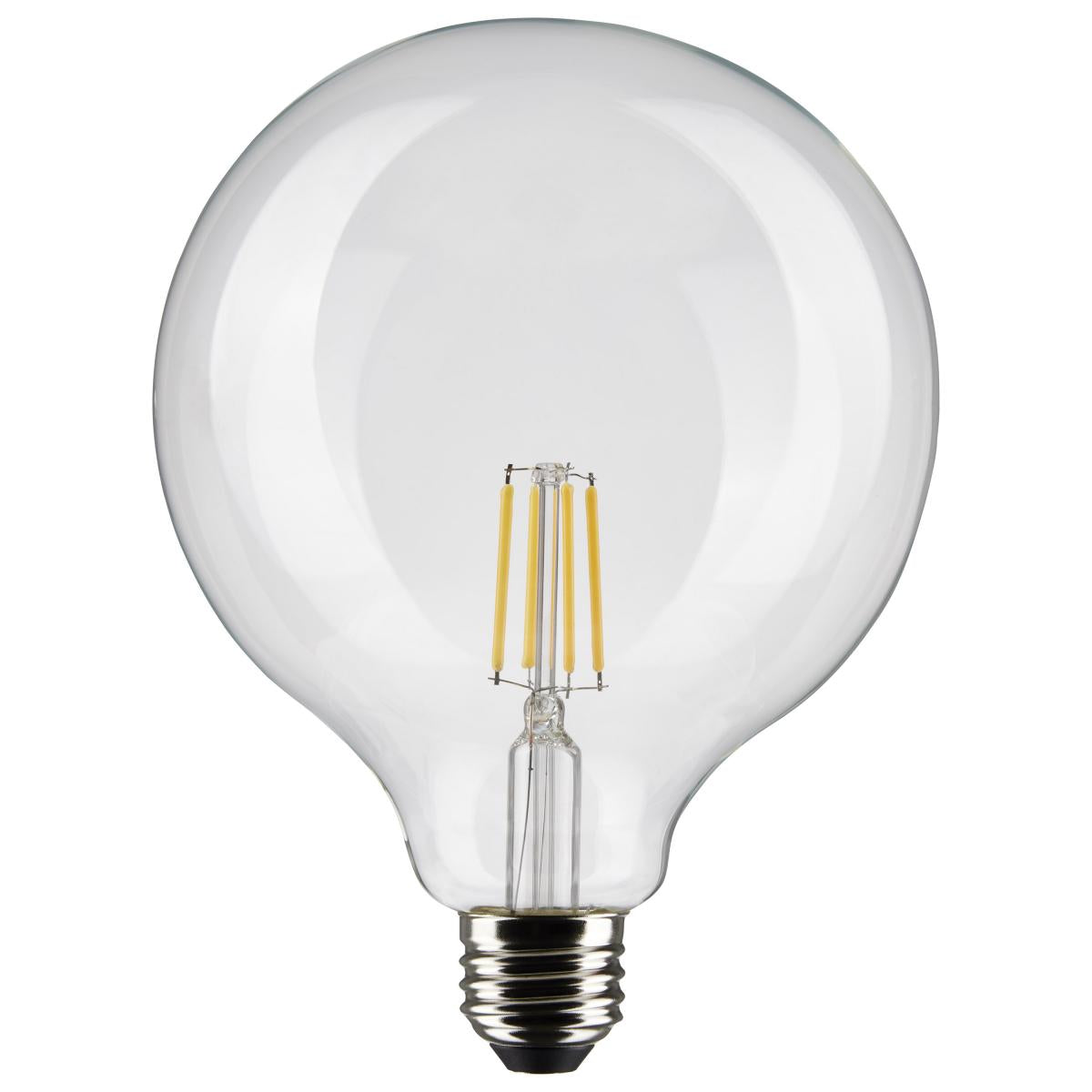 6 Watt G40 LED - Clear - Medium base - 90 CRI - 4000K - 120 Volt