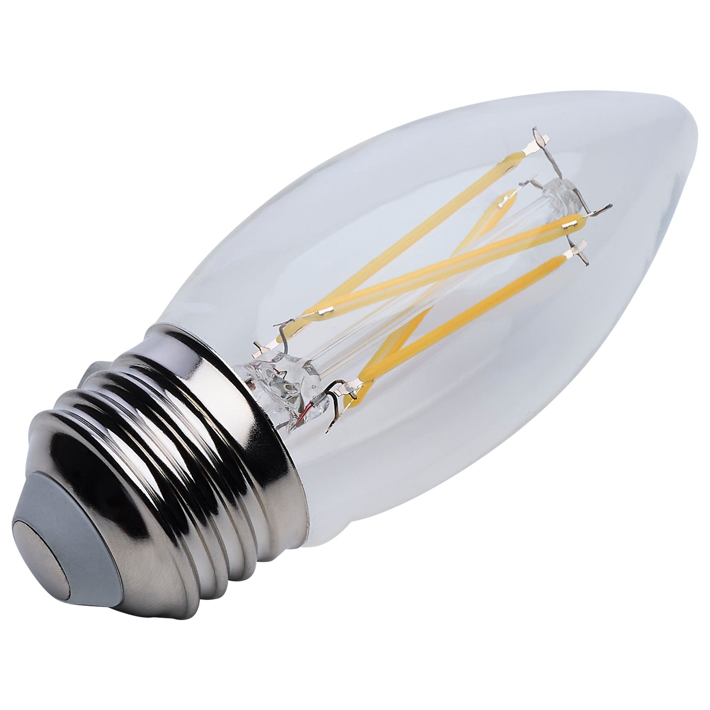 image of 4 Watt B11 LED - Clear - Medium base - 90 CRI - 2700K - 120 Volt
