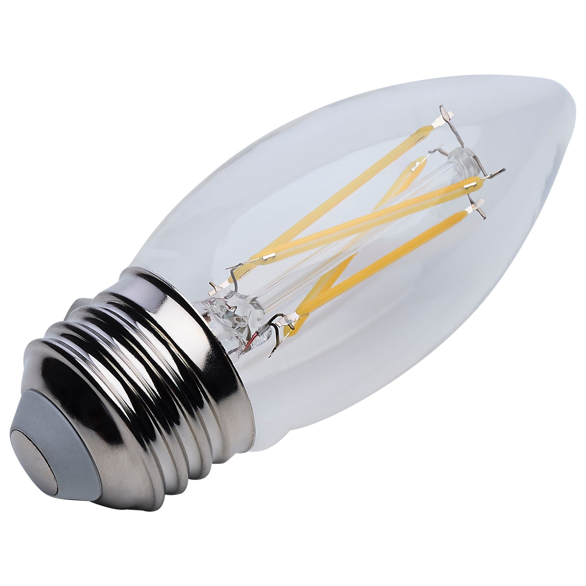 image of 4 Watt B11 LED - Clear - Medium base - 90 CRI - 2700K - 120 Volt
