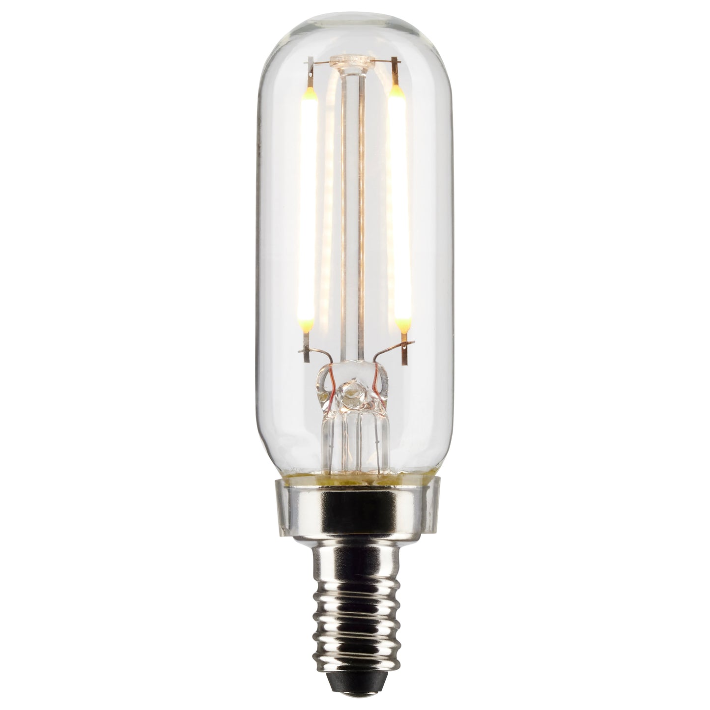 image of 2.8 Watt T6 LED - Clear - Candelabra base - 90 CRI - 2700K - 120 Volt