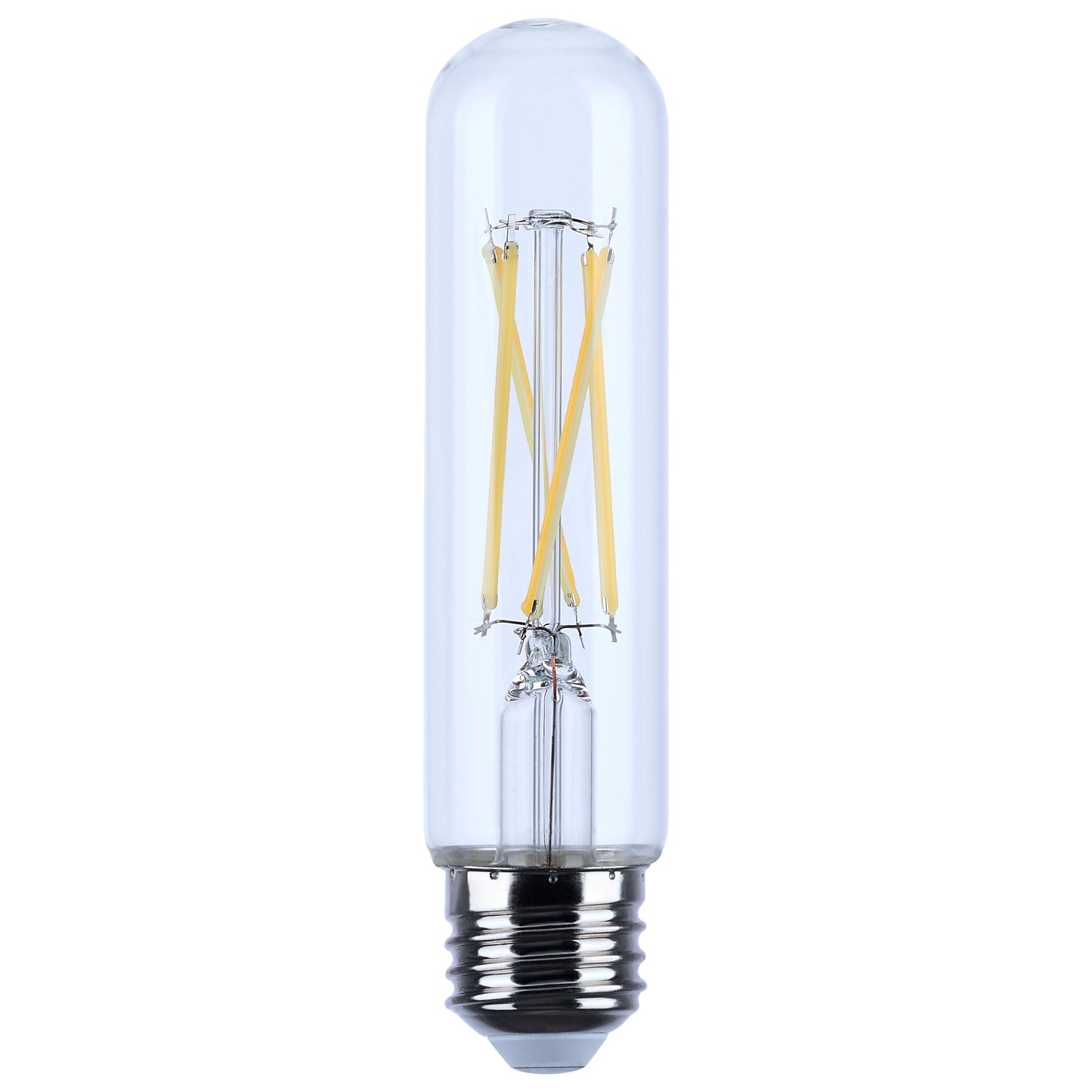 image of 8 Watt T10 LED - Clear - Medium base - 90 CRI - 2700K - 120 Volt