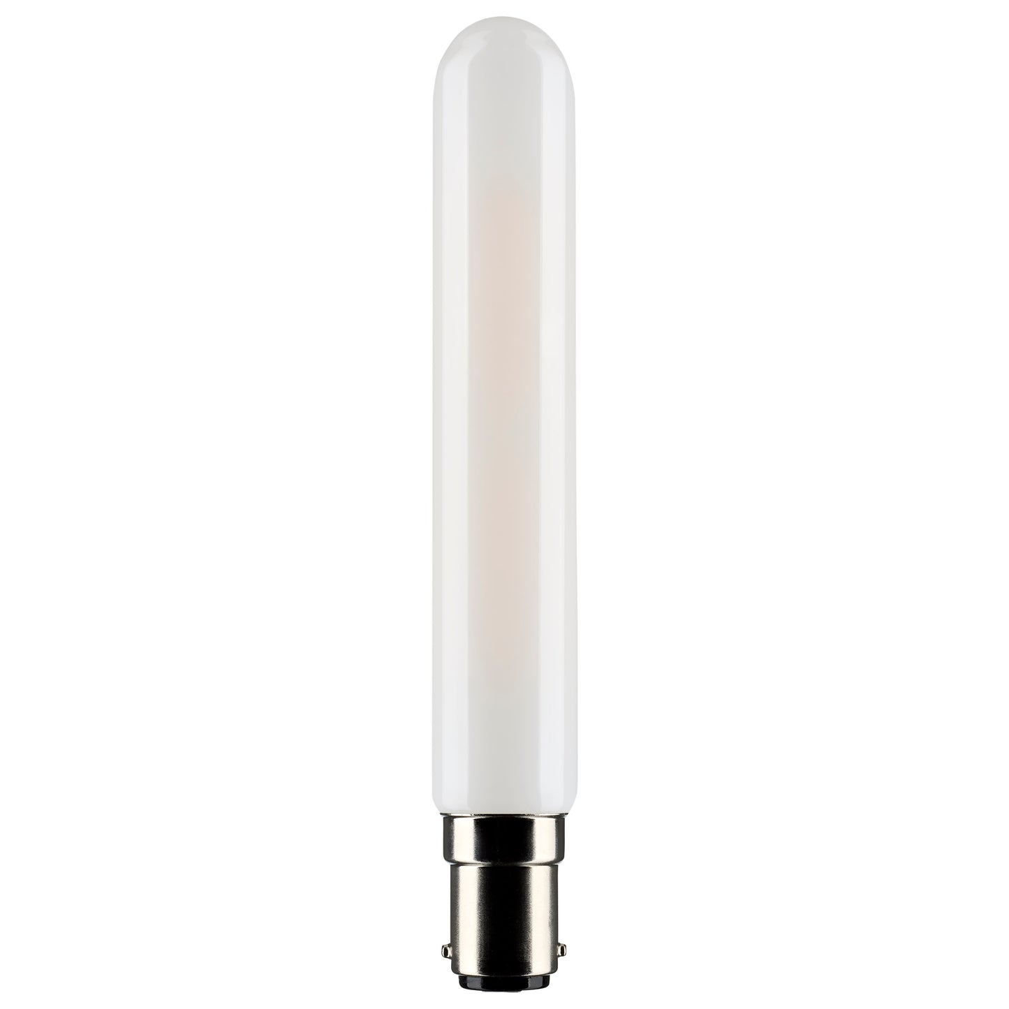 image of 4 Watt T6.5 LED - Frosted - Double Contact Bayonet Base - 3000K - 360 Lumens - 120 Volt