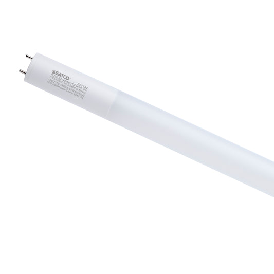 image of 12 Watt T8 LED - 48-Inch - 30K/35K/40K/50K/65K CCT Selectable - G13 Base - Ballast Type A/B - Frost Finish - 120-277 Ranged Voltage - Glass with PET Coating