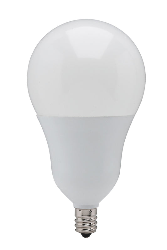 image of 9.8 Watt - A19 LED - 2700K - Candelabra base - 220 deg. Beam Angle - 120 Volt