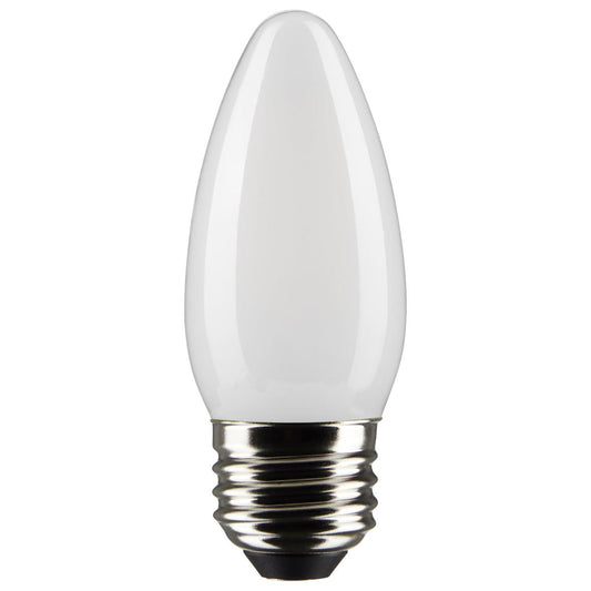 image of 4 Watt B11 LED - Frosted - Medium Base - 2700K - 350 Lumens - 120 Volt - 2-Pack