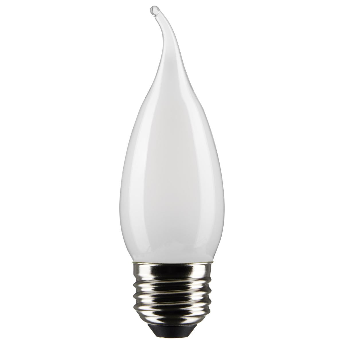 5.5 Watt CA10 LED - Frosted - Medium Base - 2700K - 500 Lumens - 120 Volt - 2-Card