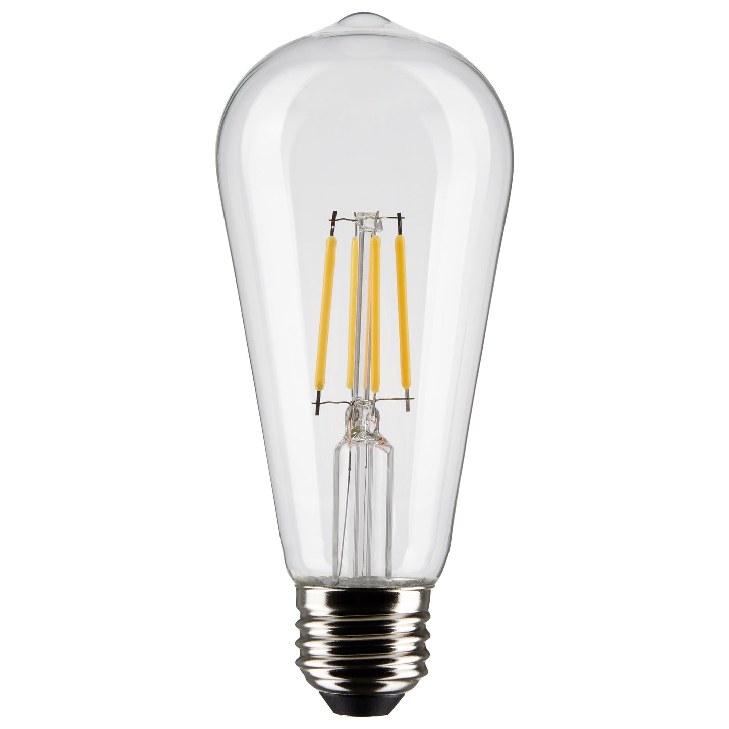 image of 5 Watt ST19 LED - Clear - Medium Base - 2700K - 425 Lumens - 2-Pack