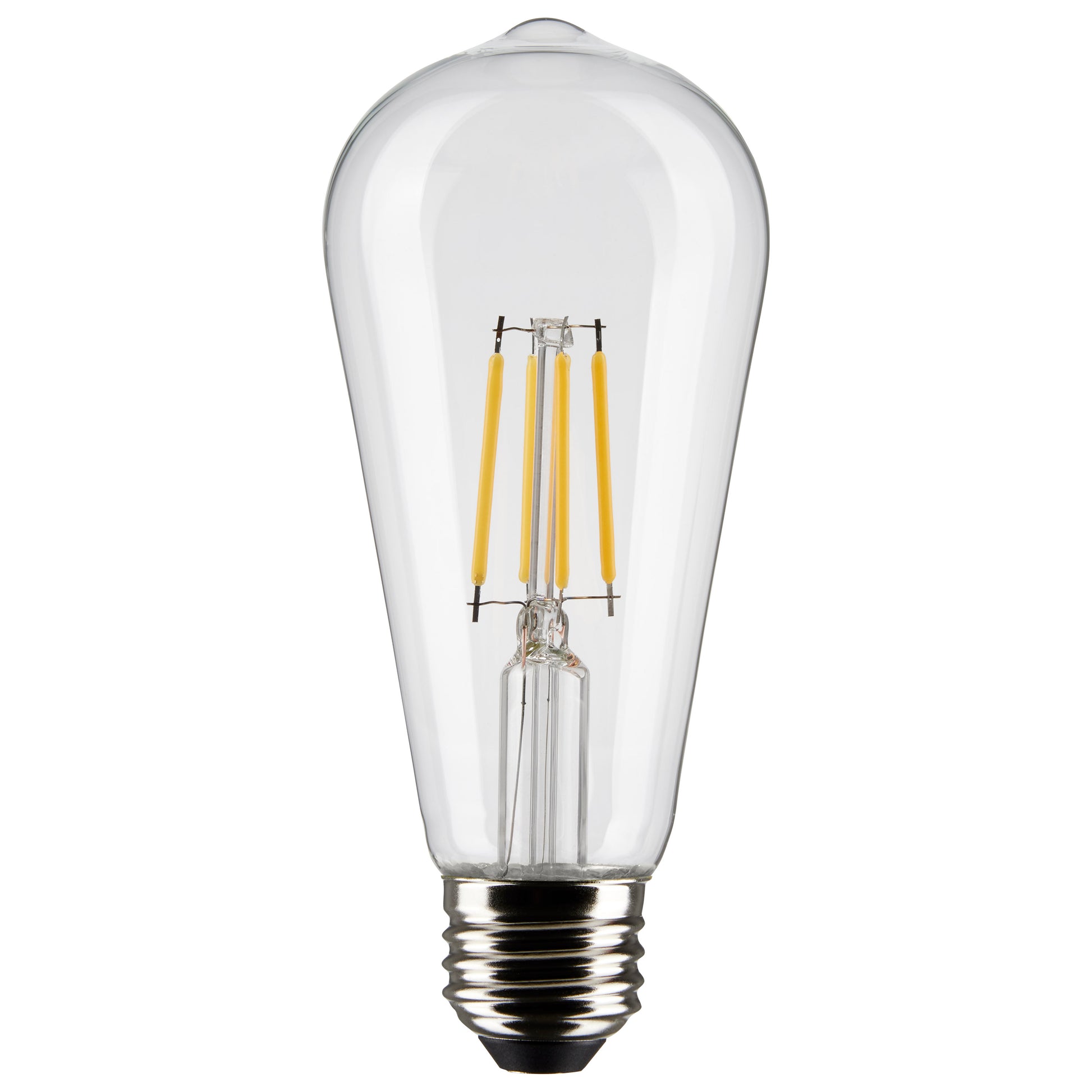 image of 5 Watt ST19 LED - Clear - Medium Base - 2700K - 425 Lumens - 2-Pack