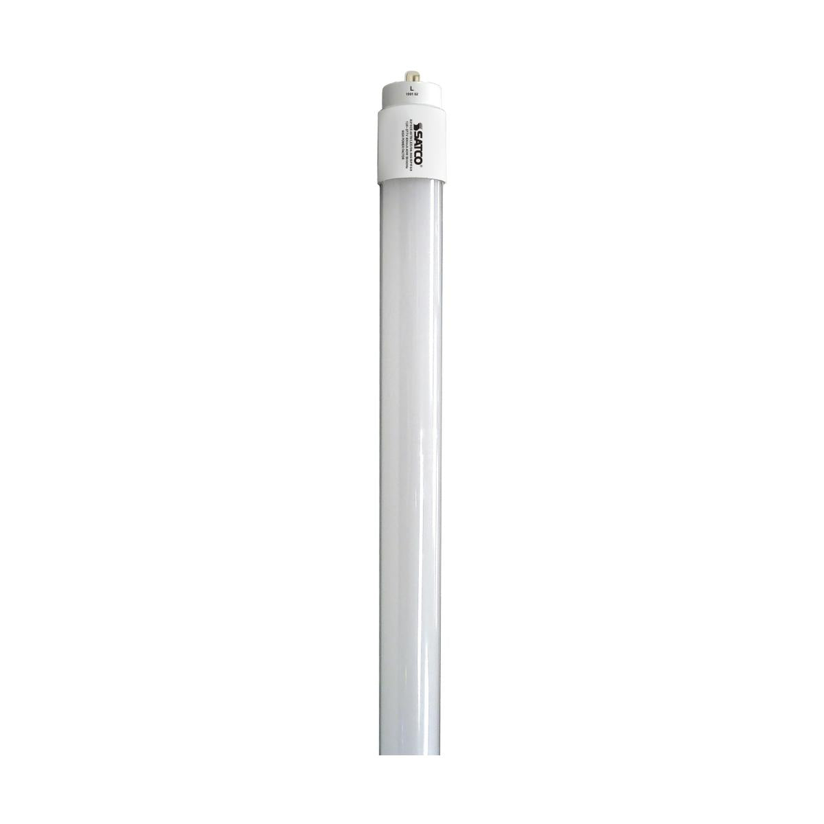 image of 40 Watt - 8 Foot - T8 LED - Single pin base - 6500K - 50000 Average rated hours - 5500 Lumens - Type B - Ballast Bypass - Double Ended Wiring - DLC 5.1