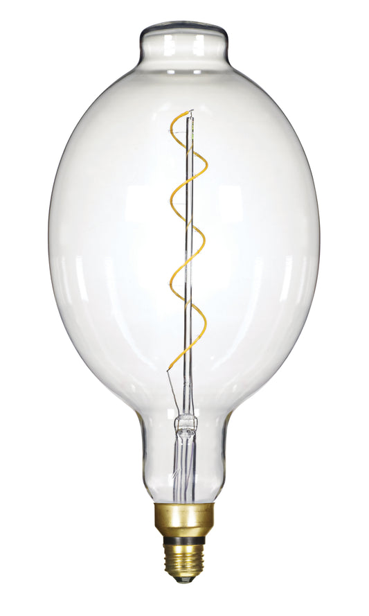 image of 4 Watt BT56 LED vintage style - Clear - 25000 Average rated hours - Medium Base - 120 Volt