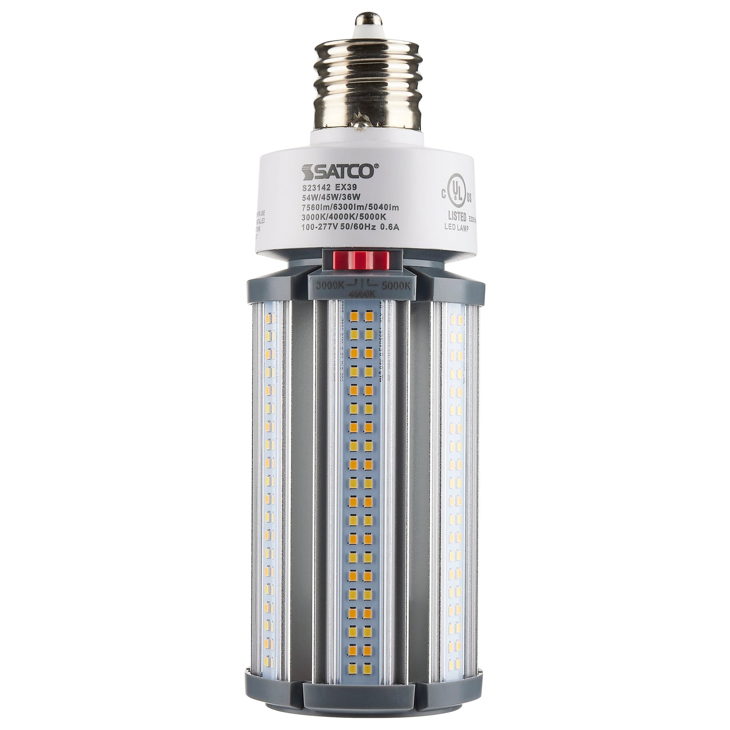 image of 54/45/36 Wattage Selectable - LED HID Replacement - CCT Selectable - Type B - Ballast Bypass - Extended Mogul base - 100-277 Volt - ColorQuick Technology - PowerQuick Technology