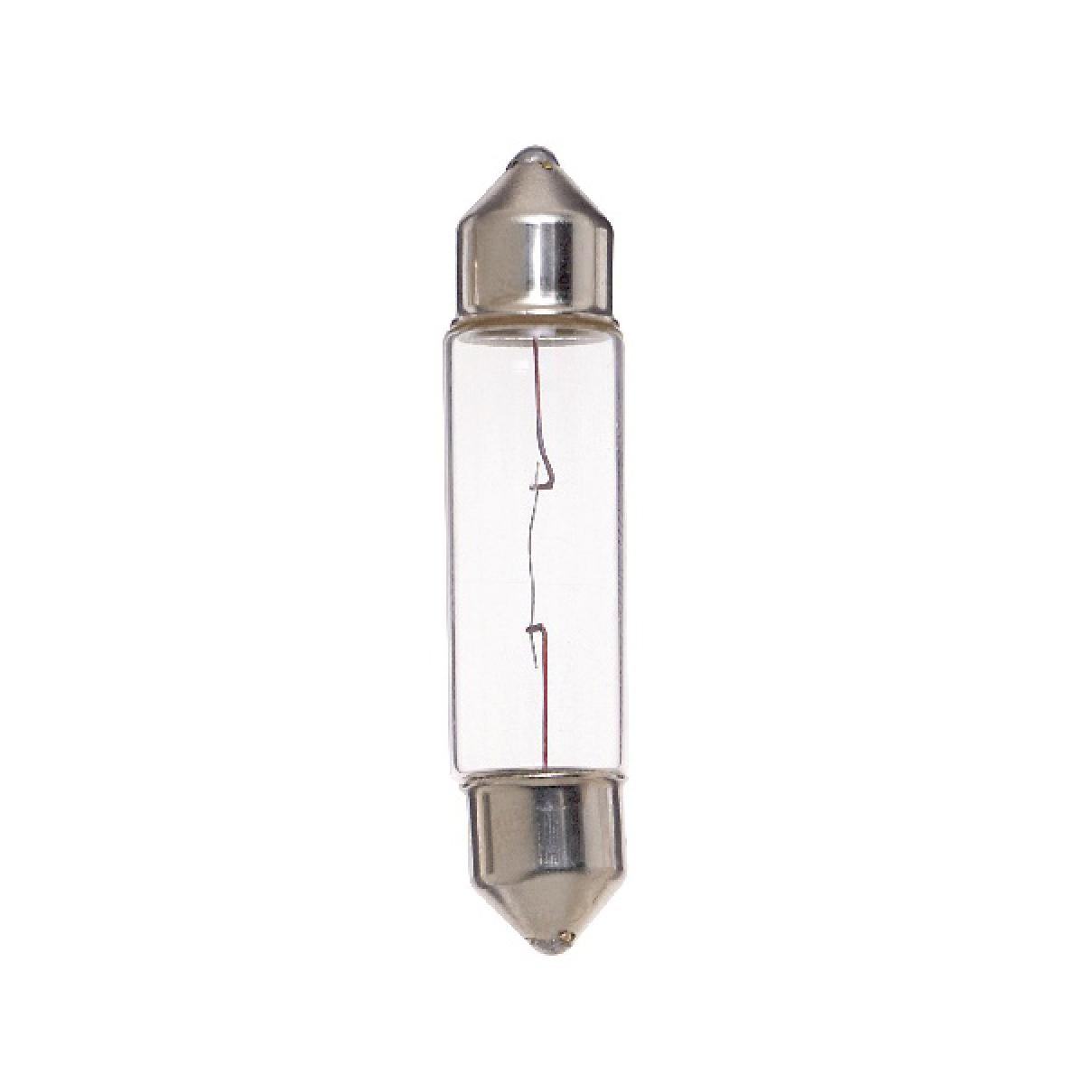 3 Watt miniature - T3 1/4 - 1000 Average rated hours - Festoon base - 24 Volt