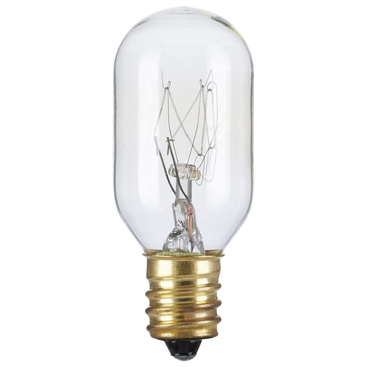 image of 25 Watt T7 Incandescent - Clear - Candelabra base - 130 Volt