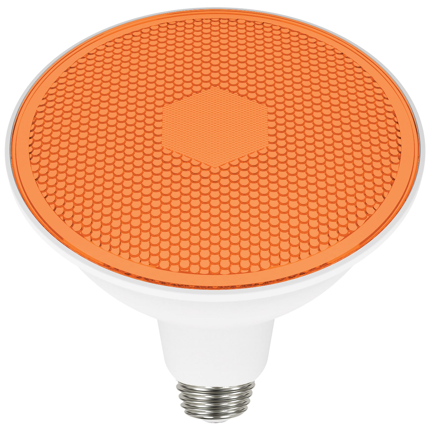 image of 11.5 Watt PAR38 LED - Amber - 90 degree Beam Angle - Medium base - 120 Volt