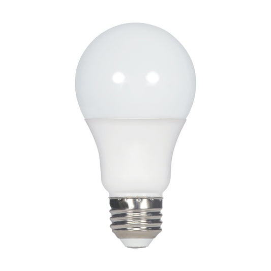image of 9.5 Watt - A19 LED - Frosted - 2700K Medium base - 220 deg. Beam Angle - 120 Volt - Non-Dimmable