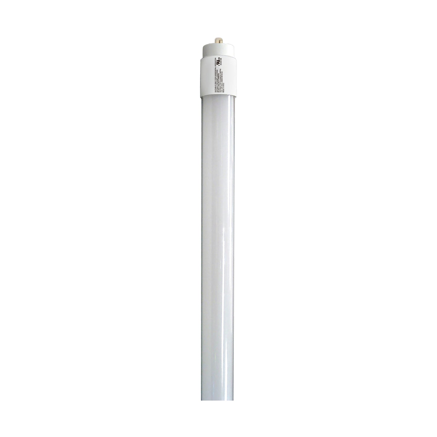 image of 40 Watt - 8 Foot - T8 LED - Single pin base - 3500K - 50000 Average rated hours - 5300 Lumens - Type B - Ballast Bypass - Double Ended Wiring - DLC 5.1