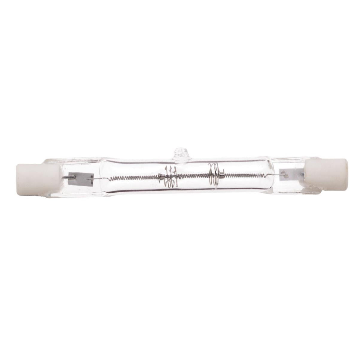 100 Watt - Halogen - T3 - Clear - 1500 Average rated hours - 1650 Lumens - Double Ended base - 78mm - 120 Volt